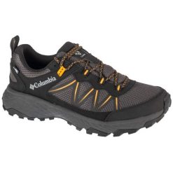 Buty Columbia Peakfreak Rush Outdry 2108291010 czarne. Czarne buty trekkingowe męskie z gumy, bez zapięcia. Za 656.92 zł.