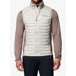 Kamizelka ocieplana męska Columbia Powder Pass Hybrid Vest. Szare kamizelki męskie Columbia, m. Za 357.49 zł.