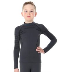 Bluza junior chłopięca Brubeck THERMO. Szare bluzy bez kaptura męskie Brubeck, l, z dzianiny. Za 125.97 zł.