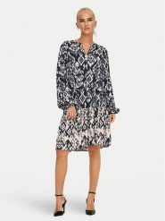 JDY Sukienka letnia Tiger 15344999 Czarny Regular Fit. Czarne sukienki damskie JDY, na lato, s, bez wzorów, z wiskozy, bez kołnierzyka, bez ramiączek. Za 129.99 zł.