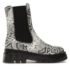 Botki Jenny Fairy. Szare botki damskie Jenny Fairy, bez obcasa, na płaskiej podeszwie, bez zapięcia. Za 139.99 zł.