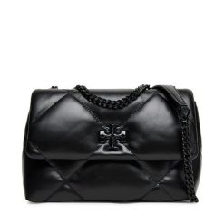 Torebka Tory Burch. Czarne listonoszki damskie Tory Burch, bez wzorów, bez dodatków. Za 2,929.00 zł.