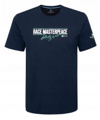T-Shirt (Koszulka) Męska - Pako Jeans - Granat, Nadruk. Niebieskie t-shirty męskie Pako Jeans, l, bez wzorów, z bawełny, bez kołnierzyka. Za 69.00 zł.
