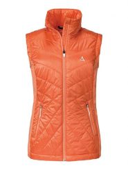 Schöffel Kamizelka hybrydowa "Stams" w kolorze pomarańczowym rozmiar: 36. Pomarańczowe kamizelki damskie Schöffel. Za 239.86 zł.