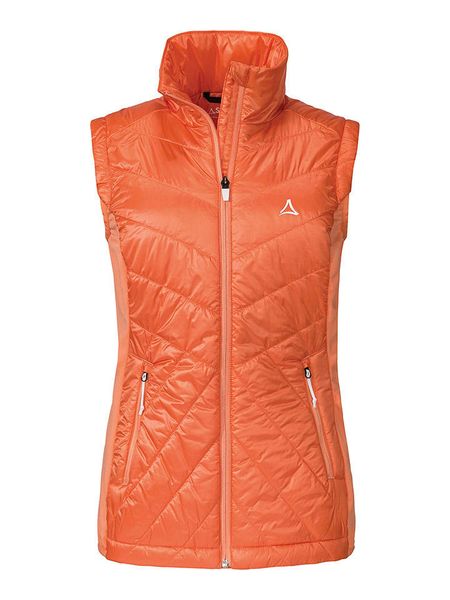 Schöffel Kamizelka hybrydowa "Stams" w kolorze pomarańczowym rozmiar: 42. Pomarańczowe kamizelki damskie Schöffel. Za 279.11 zł.