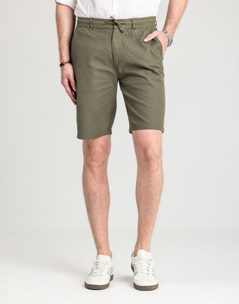 Męskie Spodenki Marcus Colin Shorts Beetle Green 19-200267-5097, XXL. Zielone szorty męskie MARCUS, na lato, bez wzorów, z bawełny, casualowe. Za 119.99 zł.