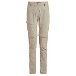 Spodnie turystyczne damskie Craghoppers NosiLife Pro Convertible Trouser III. Białe spodnie dresowe damskie CRAGHOPPERS, s, bez wzorów. W wyprzedaży za 502.55 zł.