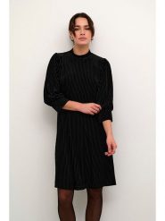 Kaffe Sukienka w kolorze czarnym rozmiar: XL. Czarne sukienki damskie Kaffe, na co dzień, xl, bez wzorów, bez kołnierzyka, bez ramiączek, mini, proste. Za 127.05 zł.