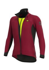 Kurtka rowerowa męska Alé Cycling R-EV1 Future Warm L Bordowy. Czarne kurtki treningowe męskie ALÉ CYCLING, na jesień, l, bez wzorów, z elastanu, rowerowe. Za 529.99 zł.