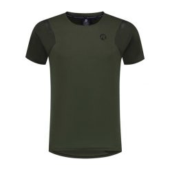 Koszulka rowerowa męska MTB Rogelli Advntr Distance. Zielone t-shirty sportowe męskie Rogelli, m, bez ramiączek, rowerowe. W wyprzedaży za 162.00 zł.