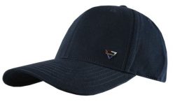 Czapka z Daszkiem - Bejsbolówka - z Regulacją - Jarek - Granatowa. Niebieskie czapki męskie Jarek, na lato, bez wzorów, z bawełny. Za 59.00 zł.