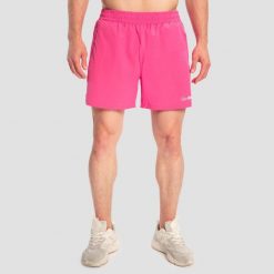 Spodenki męskie fitness regular z kieszeniami TRN Dragonfruit. Czerwone szorty męskie GYMBEAM, m, z elastanu, do biegania. Za 83.90 zł.