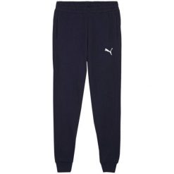 Męskie Spodnie Do Biegania Team Goal. Niebieskie spodnie sportowe męskie Puma. Za 271.99 zł.