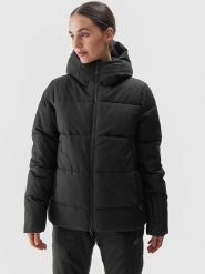 4F Kurtka narciarska w kolorze czarnym rozmiar: XL. Czarne kurtki narciarskie i snowboardowe damskie 4f, m, bez wzorów, bez kaptura, narciarskie. Za 195.77 zł.