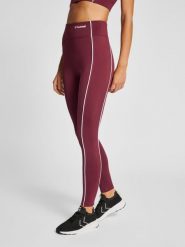 Legginsy damskie Hummel Mt Flash. Brązowe legginsy damskie HUMMEL, xs, bez wzorów, z elastanu. Za 235.25 zł.