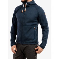 Bluza z kapturem męska Fjallraven Ovik Fleece Hoodie. Niebieskie bluzy z kapturem męskie Fjällräven, m. Za 758.99 zł.