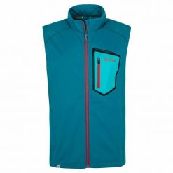 Męska kamizelka softshell Kilpi RIELLO-M. Czerwone kurtki softshell damskie Kilpi, m, bez wzorów, z materiału, bez kaptura. Za 186.00 zł.