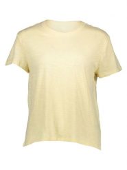 GAP Koszulka "Foreversoft" w kolorze żółtym rozmiar: XL. Żółte bluzki damskie GAP, xl, bez wzorów, z bawełny, bez kołnierzyka. Za 53.66 zł.