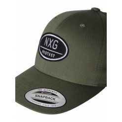 Czapka z daszkiem UNI PROTEST Nxg Nagiri. Zielone czapki męskie Protest, bez wzorów, z materiału. Za 139.99 zł.