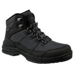 Buty trekkingowe męskie CMP Annuuk WP. Czarne buty trekkingowe męskie CMP, z materiału, za kostkę, bez zapięcia. Za 319.10 zł.