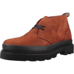 Buty CLARKS BADELL DB Brązowy. Brązowe buty trekkingowe męskie Clarks, ze skóry, bez zapięcia, trekkingowe. Za 617.32 zł.