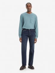 Levi's Dżinsy "501" - Regular fit - w kolorze granatowym rozmiar: W38/L32. Niebieskie jeansy męskie Levi's. Za 197.17 zł.