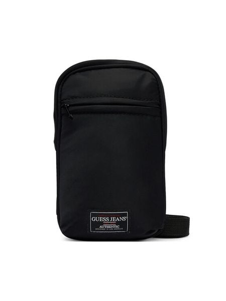 Guess Jeans Saszetka M6RZ01 WK512 Czarny. Czarne saszetki męskie Guess Jeans, z jeansu. Za 169.99 zł.