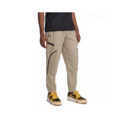Męskie spodnie sportowe Under Armour UA Unstoppable Cargo Pant. Brązowe spodnie sportowe męskie Under Armour, z materiału. Za 453.00 zł.