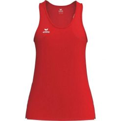 Damski tank top Erima T&F Wings. Czerwone topy damskie Erima, bez wzorów, bez kołnierzyka. Za 264.99 zł.