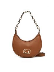 Guess Torebka HWBG96 42010 Brązowy. Brązowe torebki klasyczne damskie Guess, z aplikacjami, ze skóry, bez dodatków. Za 339.99 zł.