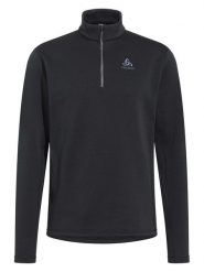 Odlo Bluza polarowa "Berra" w kolorze czarnym rozmiar: S. Czarne bluzy bez kaptura męskie Odlo, bez wzorów, z polaru, sportowe, bez kołnierzyka, bez ramiączek. Za 215.21 zł.
