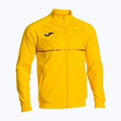 Bluza do biegania męska Joma Record III Full Zip. Żółte bluzy bez kaptura męskie Joma, m. Za 139.99 zł.