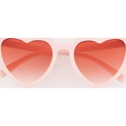 Okulary przeciwsłoneczne - Różowy. Czerwone okulary przeciwsłoneczne damskie Reserved. Za 49.99 zł.