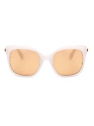 Adidas Damskie okulary przeciwsłoneczne w kolorze biało-pomarańczowym rozmiar: 54. Białe okulary przeciwsłoneczne damskie Adidas. Za 118.84 zł.
