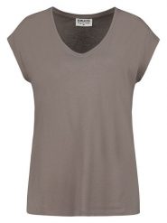 Sublevel Koszulka w kolorze beżowym rozmiar: XL. Brązowe bluzki damskie Sublevel, xl, bez wzorów, bez kołnierzyka, bez ramiączek. Za 43.99 zł.