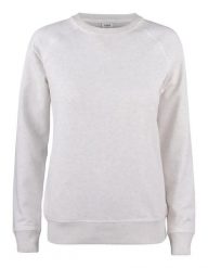 Clique Premium OC Roundneck Women bluza damska z bawełny organicznej – nature. Szare bluzy bez kaptura damskie CLIQUE, s, z bawełny. Za 233.08 zł.