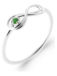 L'Atélier Précieux Srebrny pierścionek z cyrkonią rozmiar: 60. Szare pierścionki damskie L'Atélier Précieux, z cyrkonią, srebrne. Za 113.99 zł.