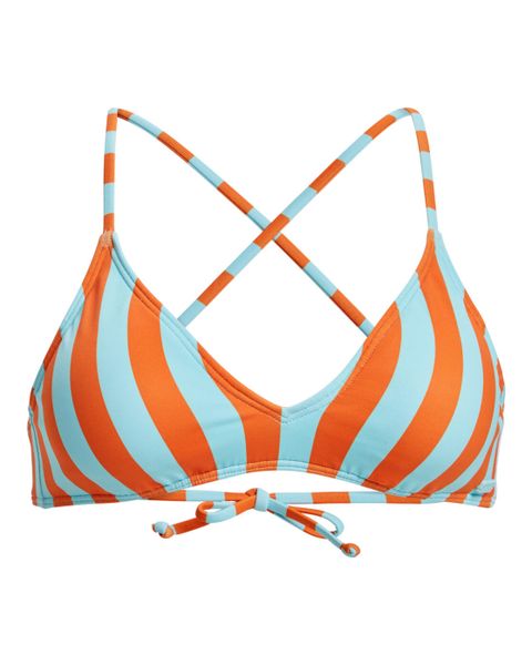 Stanik bikini typu bralette dla Kobiety PT BEACH CLASSICS Niebieski. Niebieskie bikini damskie Roxy, bez wzorów, z elastanu. Za 159.99 zł.