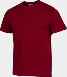 T-shirt Joma Desert Burgundy 2XS - Lekki i Oddychający. Czerwone t-shirty męskie Joma, xs, bez wzorów, z bawełny, bez kołnierzyka. Za 51.97 zł.