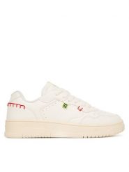 Geox Sneakersy J Lestrella J56NLC 000BC C1000 D Biały. Białe buty sportowe dziewczęce Geox, bez wzorów, ze skóry, bez zapięcia. Za 219.99 zł.