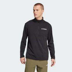 Koszulka Terrex Multi Climacool 1/2 Zip Long Sleeve. Czarne bluzki damskie Adidas, xs. Za 259.00 zł.