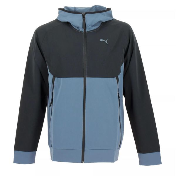 Bluza sportowa męska Puma Tech Woven. Czarne bluzy sportowe męskie Puma, l, z materiału. Za 129.00 zł.