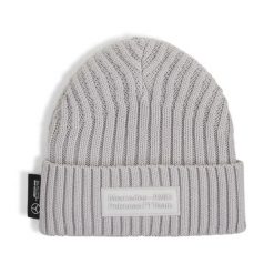 Czapka zimowa unisex Puma MAPF1 STATEMENT szara 02569002. Szare czapki męskie Puma, na zimę, bez wzorów, z bawełny, klasyczne. Za 119.13 zł.