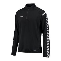 Bluza Hummel Authentic Charge kolor czarny. Czarne bluzy sportowe damskie HUMMEL, bez wzorów, bez ramiączek, bez kaptura. Za 140.00 zł.
