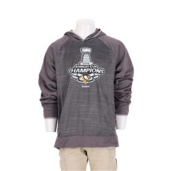 Second life - Bluza z kapturem męska Reebok NHL - Jak nowy. Szare bluzy sportowe męskie Reebok, bez wzorów, z tkaniny, eleganckie, bez kołnierzyka, bez ramiączek. Za 114.98 zł.