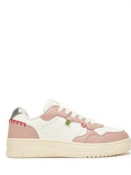 Geox Sneakersy J Lestrella J56NLC 000BC C0674 D Biały. Białe buty sportowe dziewczęce Geox, bez wzorów, ze skóry, bez zapięcia. Za 169.99 zł.