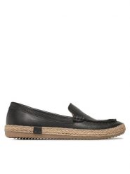 Lasocki Espadryle Benta WI16-BENTA-02 Czarny. Czarne espadryle damskie Lasocki, bez wzorów, ze skóry, bez obcasa. Za 139.99 zł.