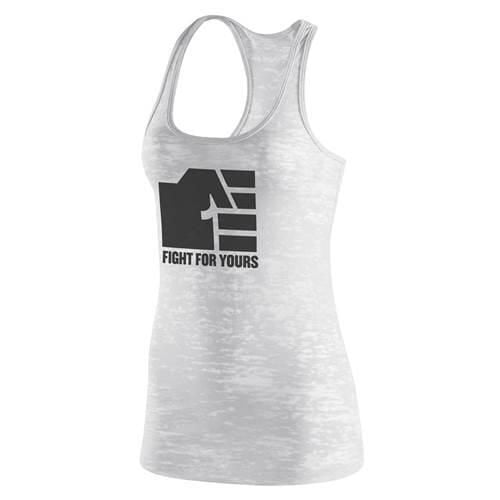 Koszulka sportowa damska Reebok Top Ufc Fan. Białe bluzki sportowe damskie Reebok, l, z materiału, bez kołnierzyka, bez ramiączek. Za 109.00 zł.