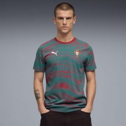 Męska koszulka Portugalii ftblCulture Printed PUMA. Czerwone t-shirty sportowe męskie Puma, m, bez ramiączek, do biegania. Za 149.00 zł.