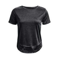 Koszulka fitness damska Under Armour UA Tech Vent SS. Czarne bluzki damskie Under Armour, xs, bez wzorów, bez ramiączek. Za 69.99 zł.